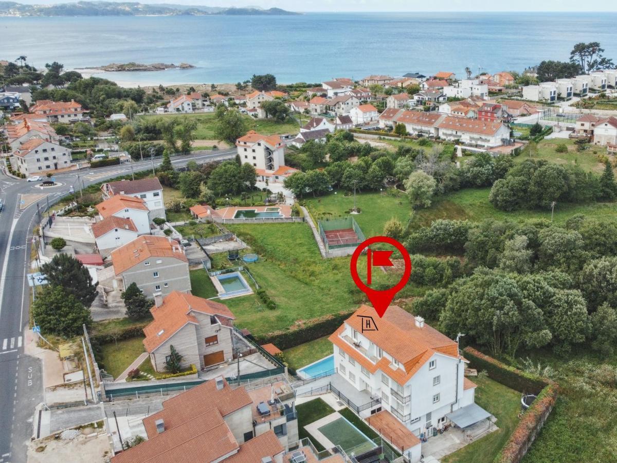 Apartamentos Avenida Areas Sanxenxo Dış mekan fotoğraf