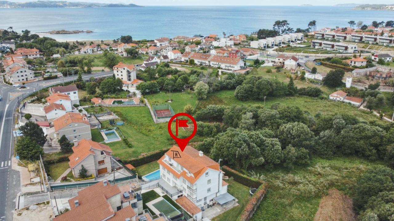 Apartamentos Avenida Areas Sanxenxo Dış mekan fotoğraf